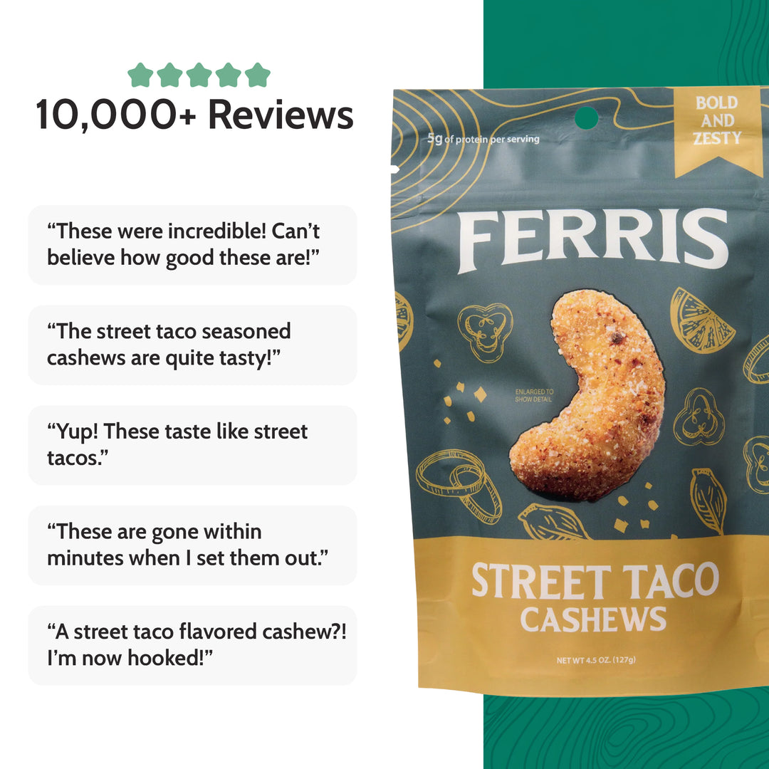 Street Taco Cashews 4.5 oz.
