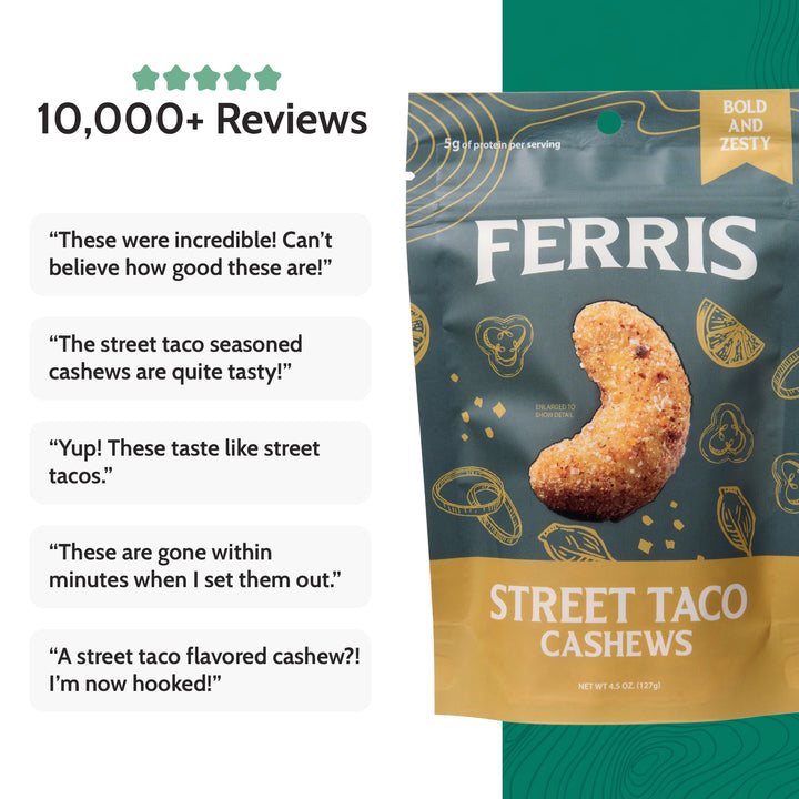 Street Taco Cashews 4.5 oz.