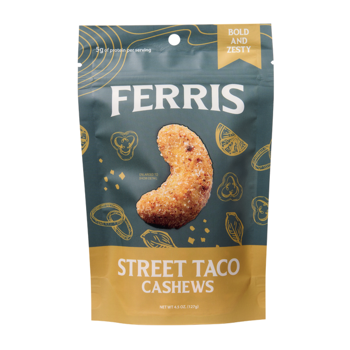 Street Taco Cashews 4.5 oz.