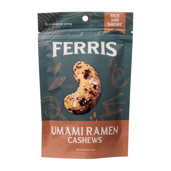 Umami Ramen Cashews 4.5 oz.