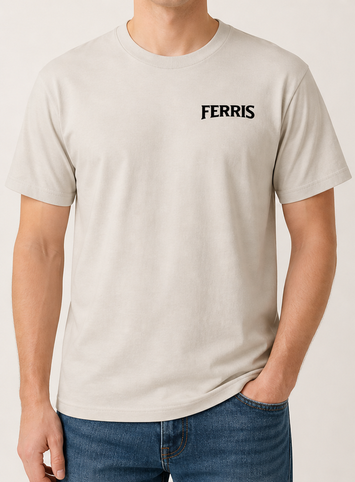 Ferris Coffee Plant Tee - Vintage White