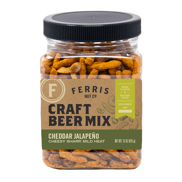 Cheddar Jalapeño Craft Beer Mix | Ferris Nut Co. – Ferris Coffee