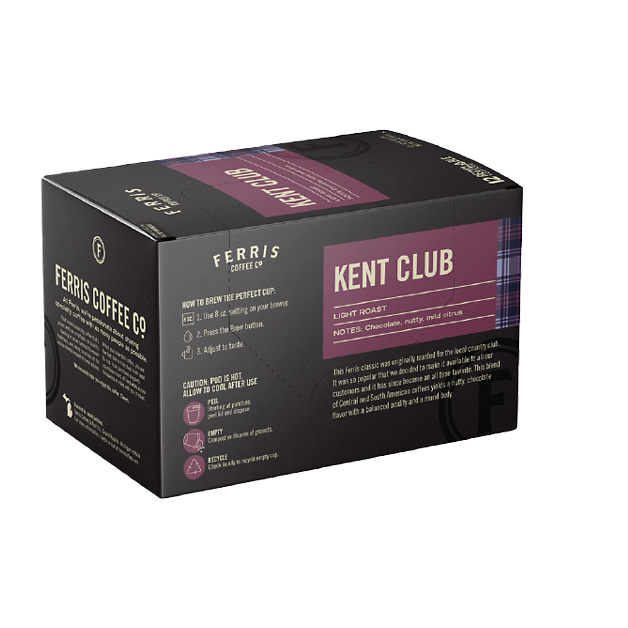 Kent Club Blend Coffee Pods Ferris Coffee & Nut Co.