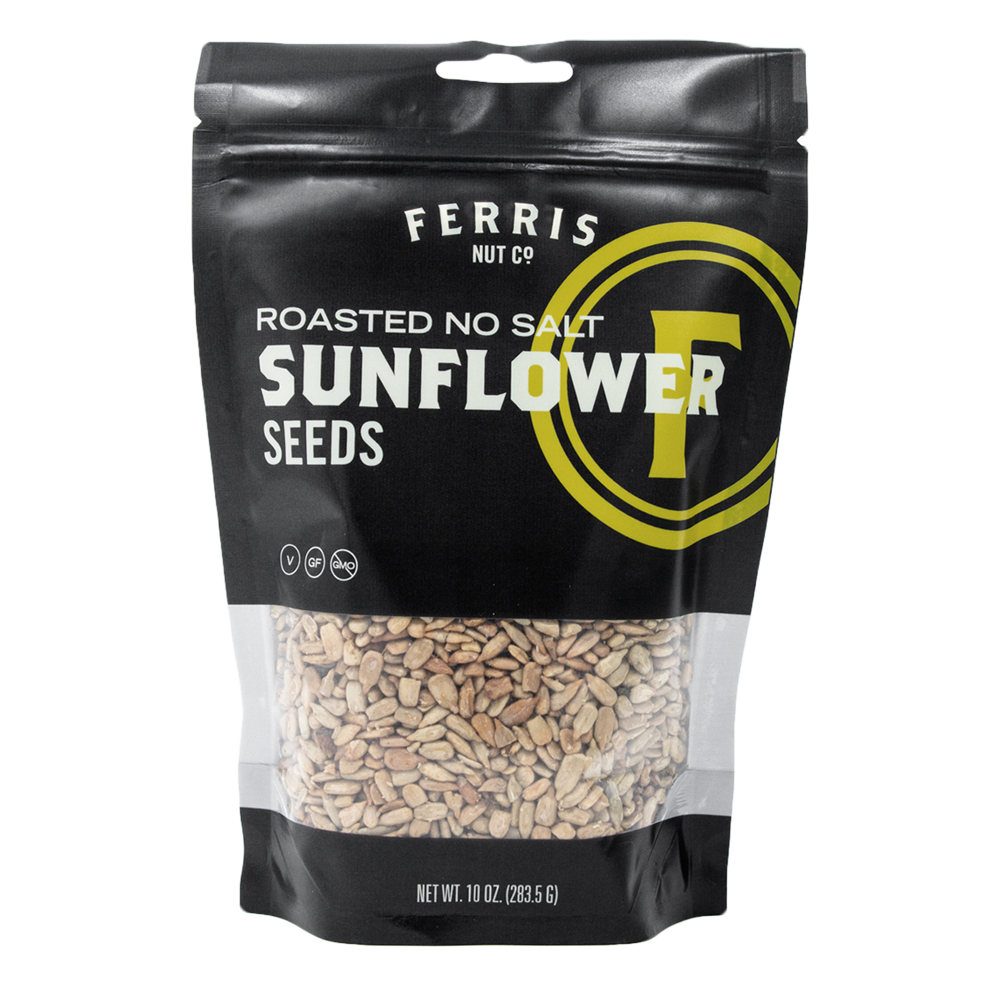 Sunflower Seeds (Roasted No Salted) 10 oz. - Ferris Coffee & Nut Co.