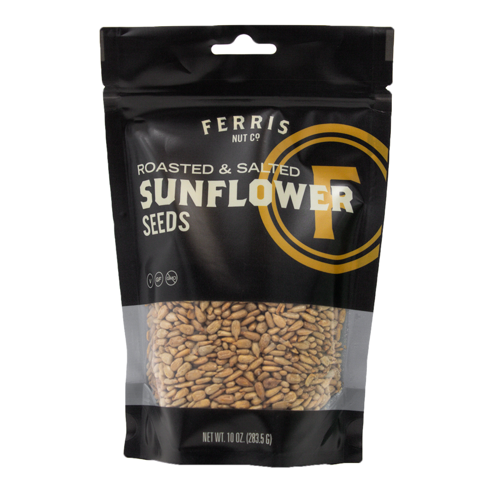 Sunflower Seeds (Roasted Salted) 10 oz. - Ferris Coffee & Nut Co.