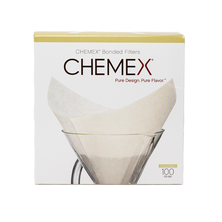 Chemex Bonded Pre-Folded Square Filters - Ferris Coffee & Nut Co.