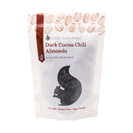 lush gourmet, 3.85-ounce dark cocoa chili almonds