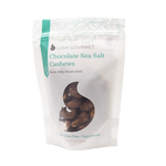Chocolate Sea Salt Cashews 3.5 oz. - Ferris Coffee & Nut Co.