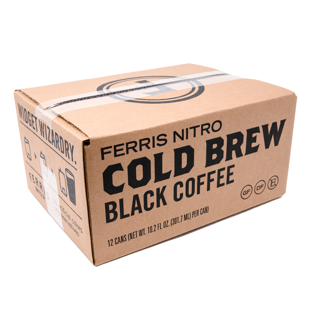 Nitro Cold Brew Black Coffee - Ferris Coffee & Nut Co.