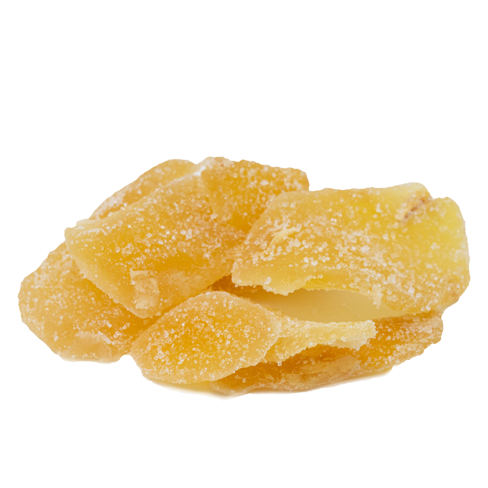 Crystallized Ginger Sliced Sugar-Coated 11lb Bulk Crystallized Ginger Sliced Sugar-Coated 11lb Bulk