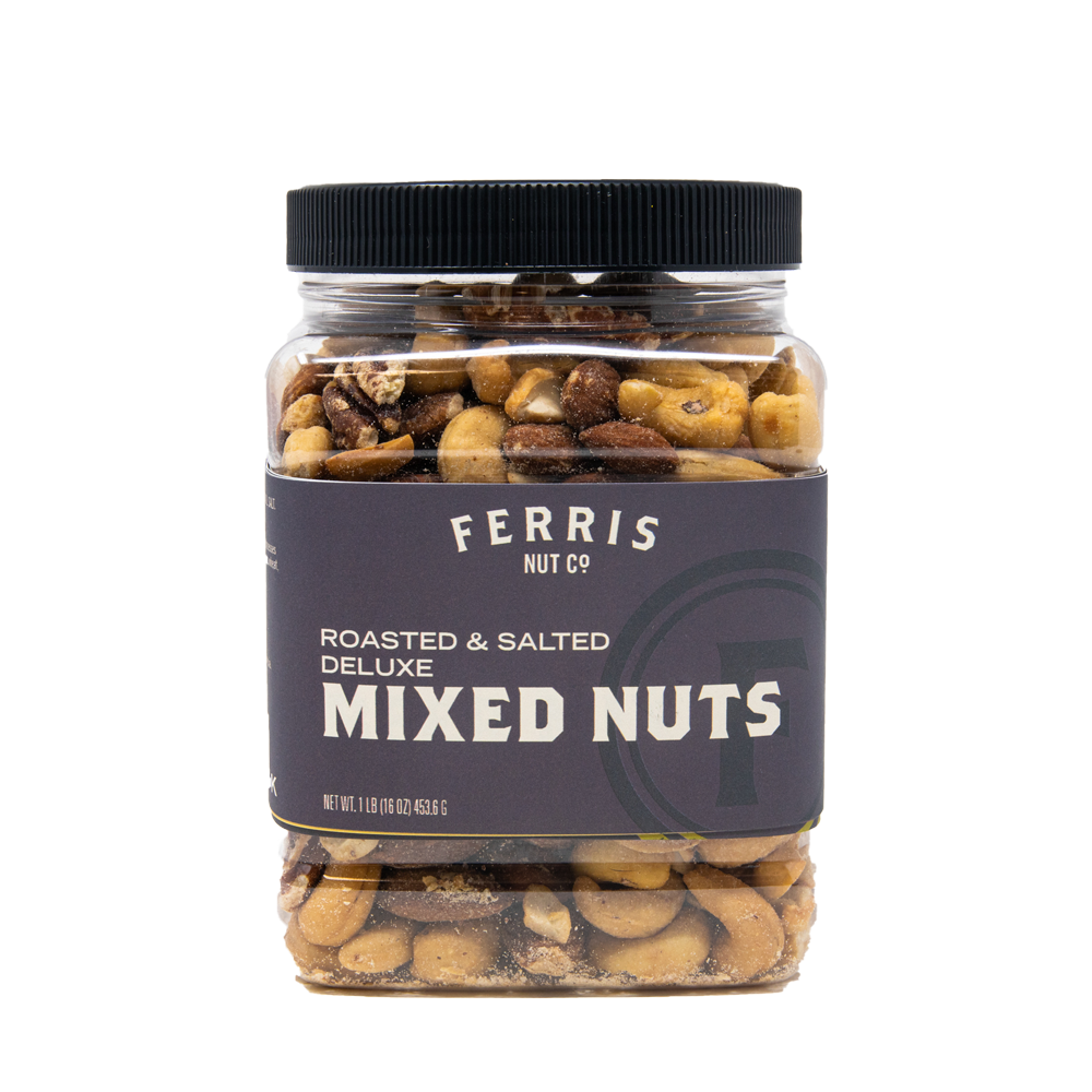 Deluxe Mixed Nuts 16 oz. - Ferris Coffee & Nut Co.