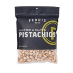 ferris nuts, 16-ounce bag, roasted salted pistachios