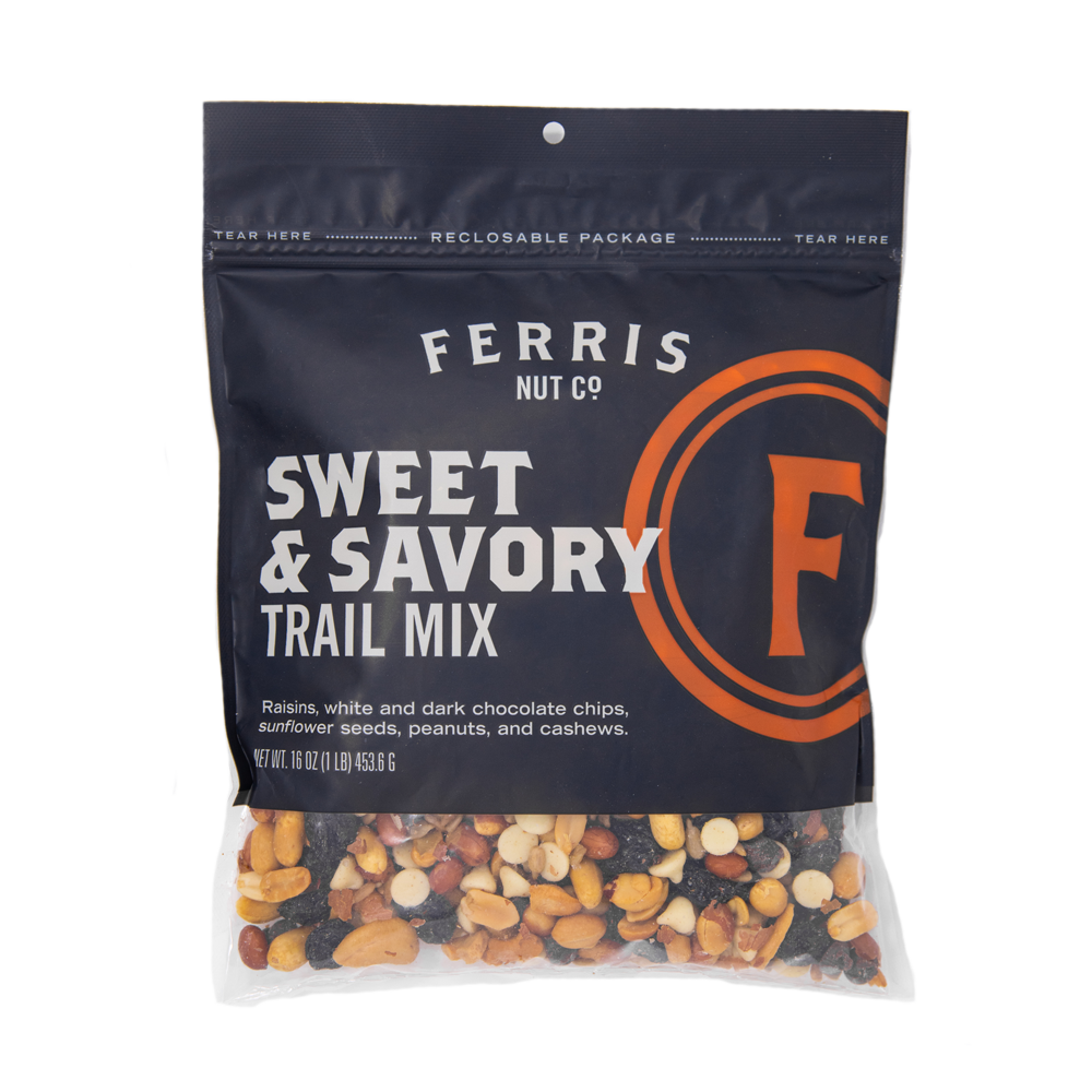 ferris nuts, 16-ounce bag, sweet and savory mix