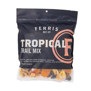 ferris nuts, 16-ounce bag, tropical mix