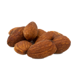 nutrition panel for whole roasted salted almonds