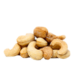 nutrition panel for roasted salted cashews
